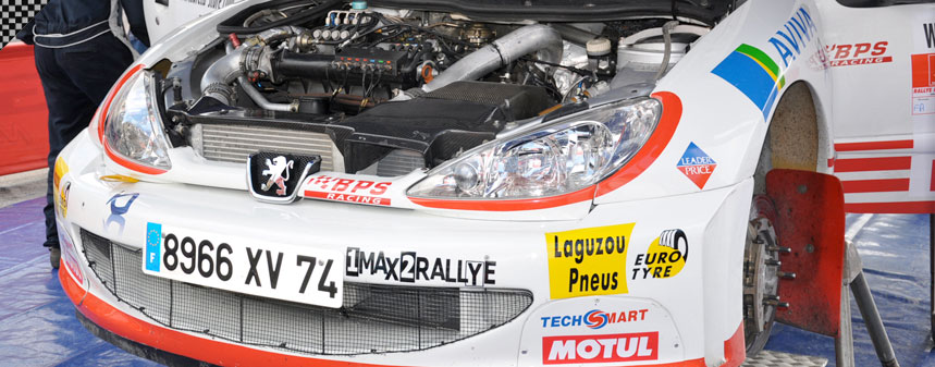 Location voiture rallye 206 WRC